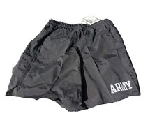 IPFU Shorts Size Medium PT Army USGI NWT Black incorrectly tagged large.  picture