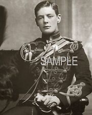 1895 Young WINSTON CHURCHILL Photo  (158-k) picture