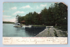 1907. ALEXANDER'S LAKE. WILDWOOD PARK, KILLINGLY, CONN. POSTCARD KK13 picture