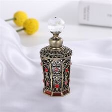 12ML Perfume Bottle Cosmetic Container Vintage Hollow Engraved Toner Holder picture