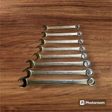 Vintage Williams Superrench Combination Lot of 8 Wrenches Excellent Condition picture