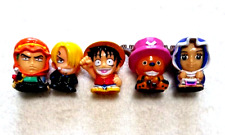 One Piece Finger Puppet Luffy Chopper Sanji Zoro Vivi 5pcs Set from Japan picture