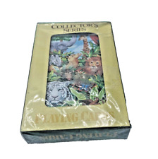 Vintage Busch Gardens Extinction Is Forever Playing Cards SEALED Damaged Packagi picture