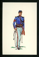 Military postcard Civil War Soldier Uniform Union Sergeant Ohio Battery 1862-63 picture