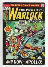 Warlock #3 Marvel Comics 1972 Gil Kane cart / 1st App. of Appolo picture