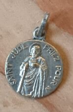 Rare Small Ancient Religious Medal Sait Jude Judas picture