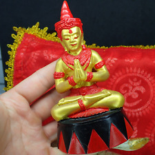 Phra Ngang Statue Takrud Blessed Buddhism Sculpture Love Charm Phra Khun Paen picture