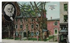 VTG Postcard - Longfellow's Home - Portland, Maine picture