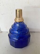 Lampe BERGER PARIS France Cobalt Blue Glass Bottle picture