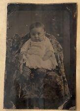 collectable daguerreotype Tintype post mortem Baby Photograph 1800’s picture