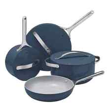 Caraway Home Non-Stick Ceramic Cookware Navy Set of 12 picture