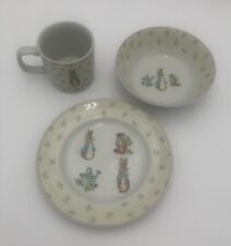 Peter Rabbit Wedgewood Plate Bowl Cup set Beatrix Potter picture