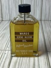 Vtg Wards Sewing Machine Oil Refined Stainless Montgomery Ward Lubricates Clean picture