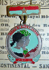 VC MEDAL - HEROES DETERMINED FOR VICTORY - VIET CONG - NLF - Vietnam War - C.205 picture