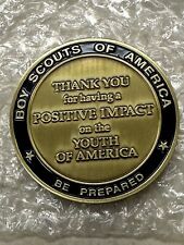 Boy Scout Western Region Journey to Excellence Challenge Coin picture