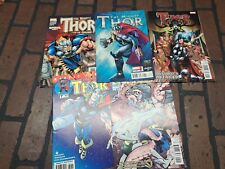Marvel Comics The Mighty Thor Mixed Comic Lot Of 5 picture