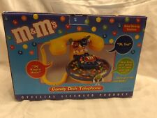 M&M's Vintage Candy Dish Telephone Mars W/ Original Packing M&M’s Vintage picture