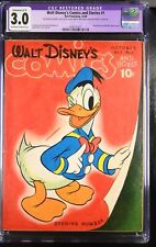 Walt Disney's Comics And Stories (1940) #1 CGC GD/VG 3.0 (Restored) Dell 1940 picture