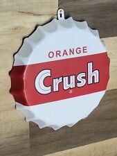 New Orange Crush Soda Bottle Cap Metal Sign Man Cave Bar Garage Decor  picture