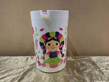 New Tupperware Beautiful Jumbo Pitcher 1 Gallon Colorful Maria Doll Picture  picture