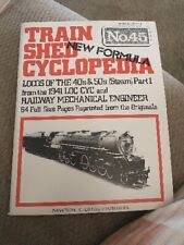 Train Shed Cyclopedia #45 Locomotives 1940 - 1950s (Steam) Part 1 picture