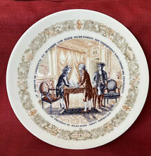 D’Arceau Limoges Lafayette SILAS DEANE DEC 1776 Legacy Revolutionary War Plate picture