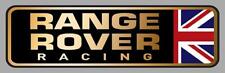 RANGE ROVER RACING right / right laminated vinyl sticker picture