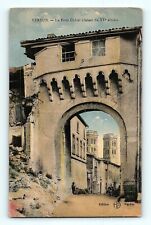 Medieval Architecture Verdun City Gates Stone Wall Vintage Postcard E4 picture