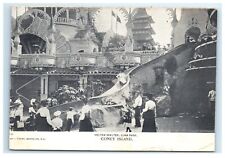 VTG Postcard Coney Island New York Helter Skelter Luna Park Early 1900s Posted picture