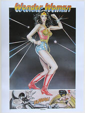 WONDER WOMAN POSTER Thought Factory 1977 DC picture