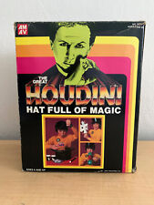 1987 The Great Houdini Hat Full Of Magic Toy Magic Set w/105 Terrific Tricks picture
