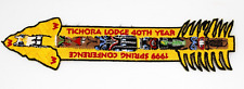 1999 40th Anniv. Spring Conference Tichora Lodge 146 Four Lakes Council Patch WI picture