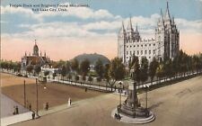 Salt Lake City, UTAH - Temple Block & Brigham Young Monument picture