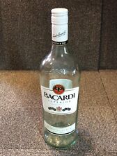 BACARDI SUPERIOR Puerto Rican Rum 1.0 L Sealed Empty Display Bottle picture
