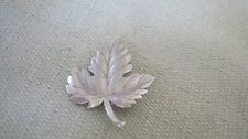 Beautiful Vintage Tiffany & Co Maple Sterling Silver Leaf Pin / Brooch picture