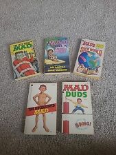 Lot of 5 Vintage MAD Magazine Paperback  Books   picture