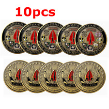 10pcs US Military Army Special Operations Command Challenge Coin Collection picture