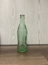 Vintage Coca Cola 6 Oz Embossed Hobbleskirt Green Bottle Lake Charles LA picture