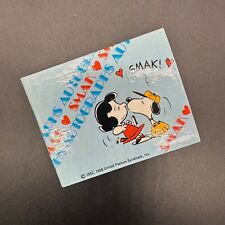 Vintage Snoopy Mini Autograph Notebook Peanuts Lucy Smak 1970s Hong Kong Blue picture