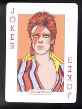 David Bowie Music Genius Playing Trading Card 2018 Mint Condition picture