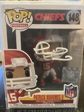 #148 Chiefs Patrick Mahomes Signed Funko (Beckett Witnessed) picture
