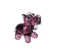 Ganz World Miniature Mini Glass Collectible Figurine HIPPO 1