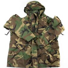 USGI Woodland BDU Parka Cold Weather Jacket Camouflage GoreTex Army XLarge Reg picture