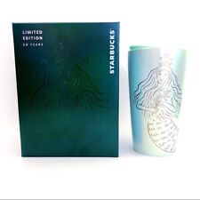 Starbucks 50th Anniversary Siren Iridescent Mug Mint Green In Box Christmas Gift picture