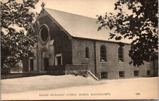 Vtg Blessed Sacrament Church Saugus Massachusetts MA Unused Postcard picture