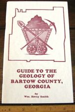 GUIDE TO GEOLOGY OF BARTOW COUNTY GEORGIA by Smith 1985 Mining Minerals Barite picture