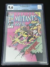 New Mutants Annual #2 CGC 9.6 White Pages 1st U.S. Appearance of Psylocke 1986 picture