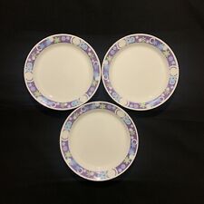 2000s Set of 3 Joe Boxer Flower Collectible Plates picture