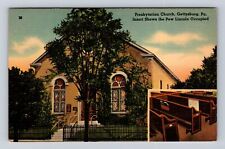 Gettysburg PA-Pennsylvania, Presbyterian Church, Antique, Vintage Postcard picture