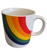 Vintage 1984 FTD Rainbow Mug As Seen On Stranger Things Pride picture
